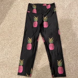 Pink Pineapple Pants! Gold sheep Clothing!